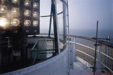 Dungeness lighthouse, Shepway. Kent, 1997. Artist: N Corrie