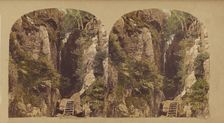 Dungeon Gill Force, Westmoreland., about 1860. Creator: Unknown