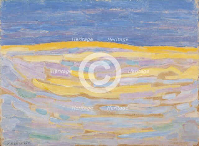 Dune I, 1909. Creator: Mondrian, Piet (1872-1944).