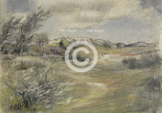 Dune landscape, 1881-1927. Creator: Johan Antonie de Jonge.