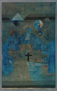 Dünenfriedhof (Dunes Cemetery), 1924. Creator: Klee, Paul (1879-1940)