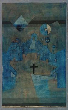 Dünenfriedhof (Dunes Cemetery), 1924. Creator: Klee, Paul (1879-1940)