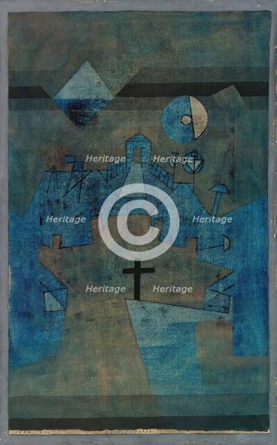 Dünenfriedhof (Dunes Cemetery), 1924. Creator: Klee, Paul (1879-1940).