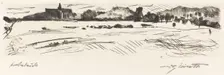 Dünenlandschaft (Landscape with Dunes), 1917. Creator: Lovis Corinth