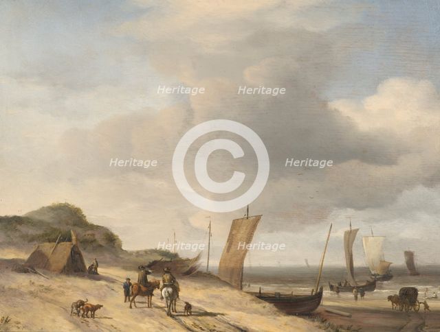 Dunes at Scheveningen, about 1659. Creator: Adriaen van de Velde.