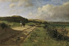 Dunes near Katwijk, 1886. Creator: Eugen Jettel