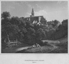 Dunfermline Abbey, Fifeshire 1814. Artist: John Greig