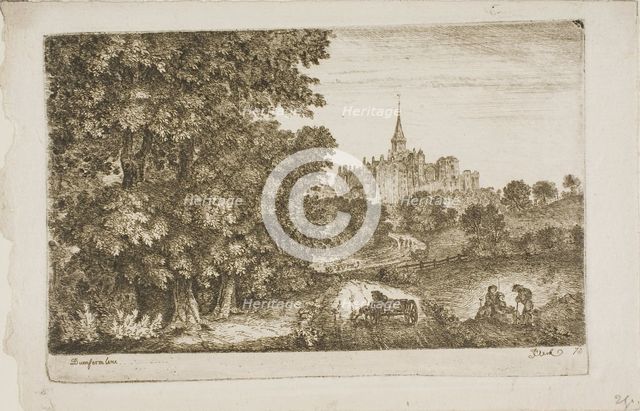 Dunfermline, n.d. Creator: John Clerk.