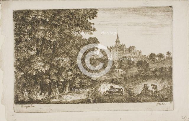 Dunfermline, n.d. Creator: John Clerk.