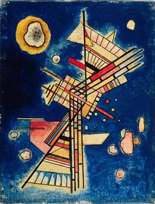 Dunkle Kühle (Dark Freshness), 1927. Creator: Kandinsky, Wassily Vasilyevich (1866-1944)