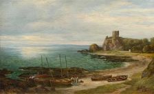 Dunollie Castle, 1865. Creator: George Reid