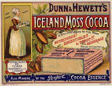 Dunn & Hewett's Iceland Moss Cocoa, 19th century
