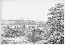 Dunsinnane and Scone c1812. Artist: S Leith