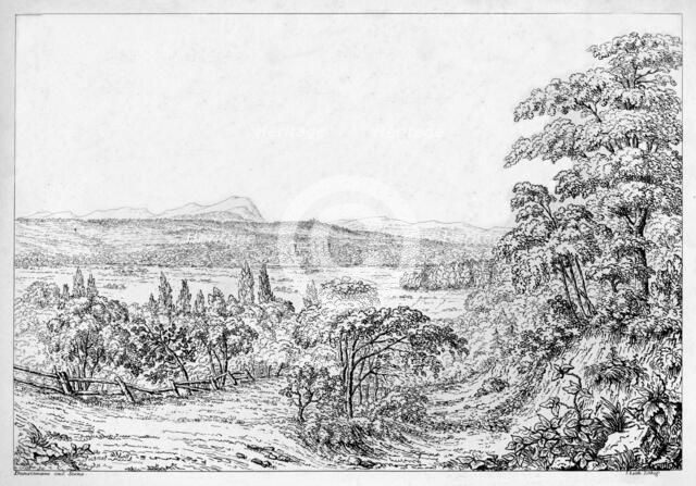 'Dunsinnane and Scone', c1812. Artist: S Leith.