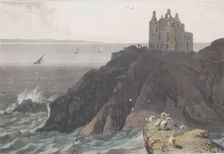 Dunskey Castle Near Portpatrick. Creator: William Daniell