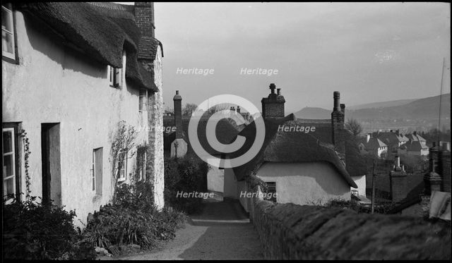 Dunster, West Somerset, Somerset, 1940-1953. Creator: Ethel Booty.