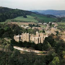Dunster Castle, Somerset, 1972. Artist: Aerofilms