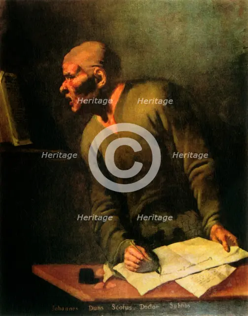 'Duns Scotus', 17th century, (1943).  Creator: Unknown.