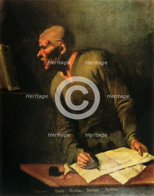 'Duns Scotus', 17th century, (1943).  Creator: Unknown.