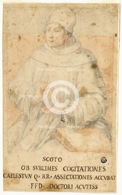 Duns Scotus, c. 1560. Creator: Federico Zuccaro.