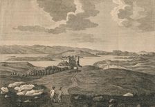 Dunvegan Castle 1774. Artist: Peter Mazell