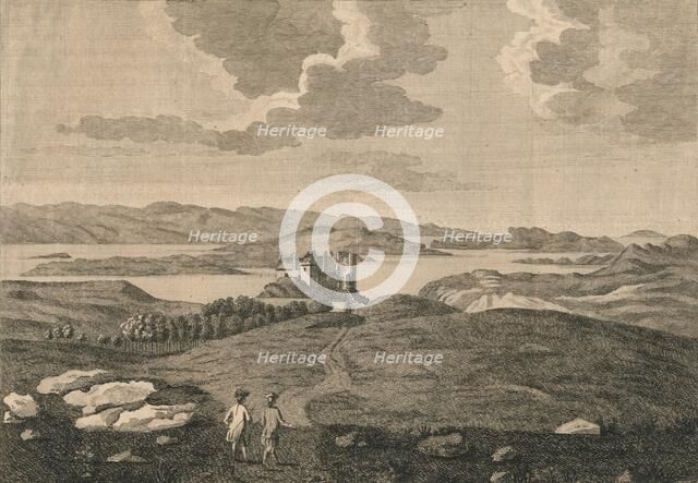 'Dunvegan Castle', 1774. Artist: Peter Mazell.