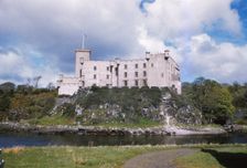 Dunvegan Castle from the Seaward side, Isle of Skye, Scotland, 20th century. Creator: CM Dixon