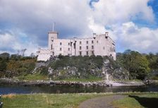 Dunvegan Castle from the Seaward side, Isle of Skye, Scotland, 20th century. Creator: CM Dixon