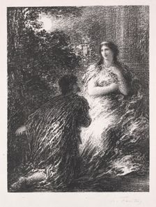Duo des Troyens, 1894-1895. Creator: Henri Fantin-Latour (French, 1836-1904)