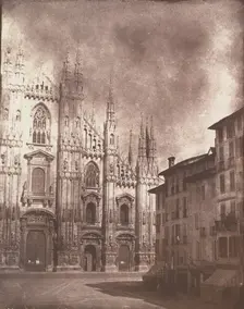 Duomo Milan, 1846. Creator: Calvert Jones
