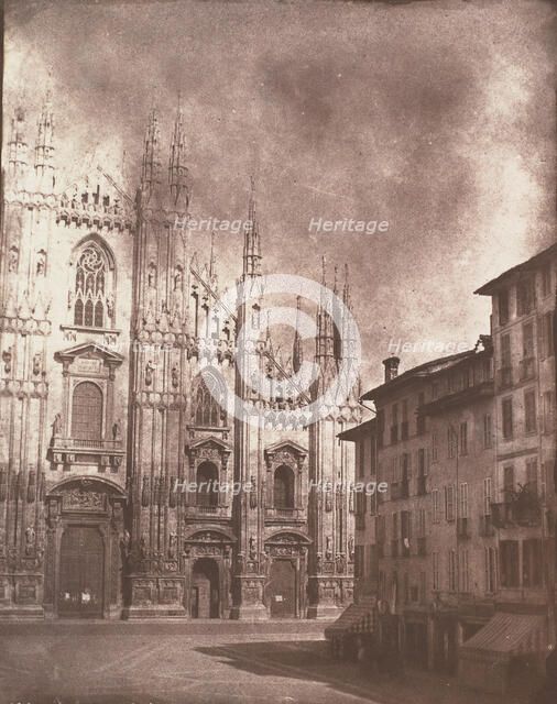 Duomo Milan, 1846. Creator: Calvert Jones.