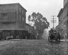 Dupont Street entrance to Chinatown, San Francisco, between 1896 and 1906. Creator: Arnold Genthe