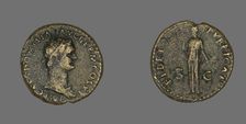 Dupondius (Coin) Portraying Emperor Domitian, 85. Creator: Unknown