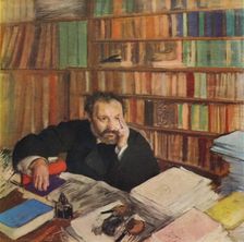 Duranty 1879. Artist: Edgar Degas