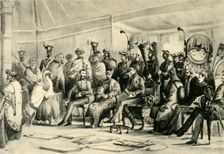 Durbar of Lord Auckland c1836-1842, (1925). Creator: Unknown