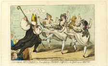 Durham Mustard Too Powerfull for Italian Capers, 1807. Creator: Isaac Cruikshank