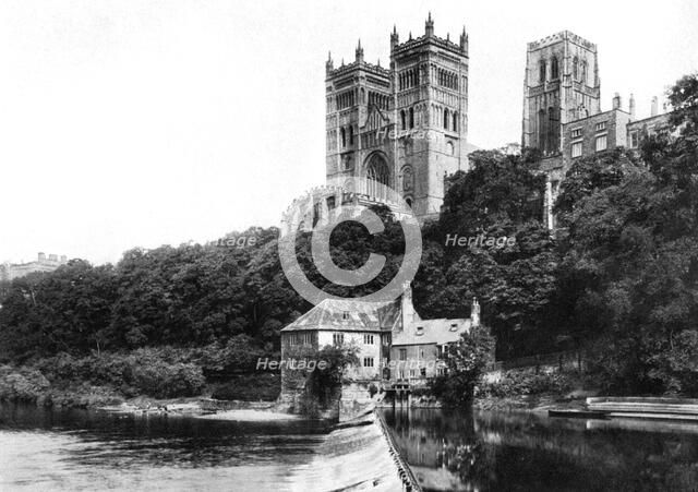 Durham Cathedral, 1926. Artist: Unknown