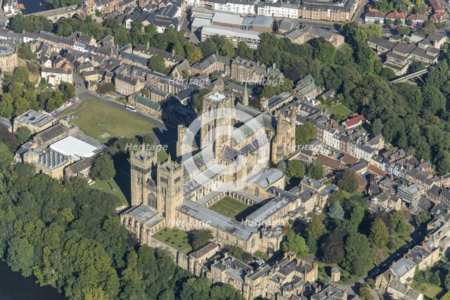 Durham Cathedral and cloister, County Durham, 2024. Creator: Robyn Andrews.