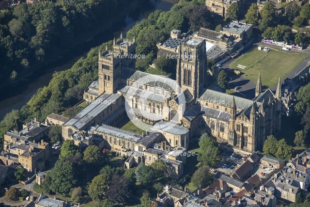 Durham Cathedral and cloister, County Durham, 2024. Creator: Robyn Andrews.