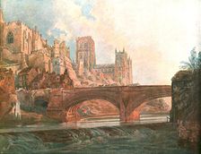 Durham Cathedral c1800, (c1900). Creator: Unknown