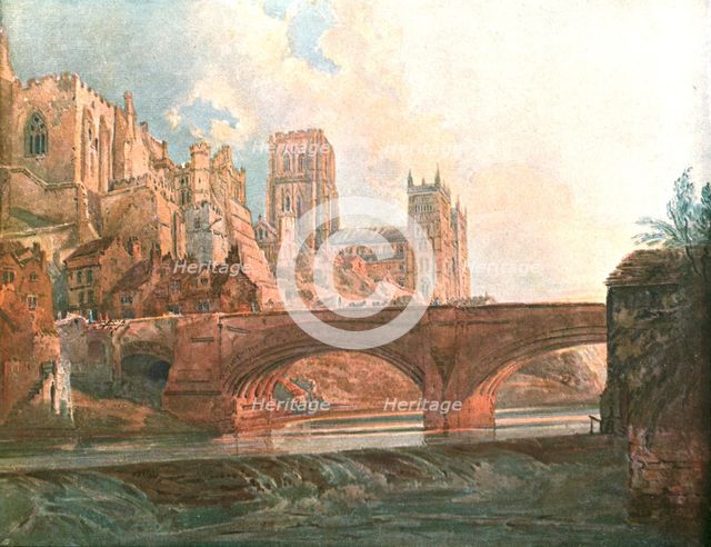 'Durham Cathedral', c1800, (c1900). Creator: Unknown.