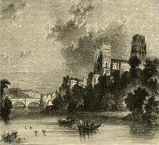 Durham Cathedral from the South-West 1898. Creator: Unknown