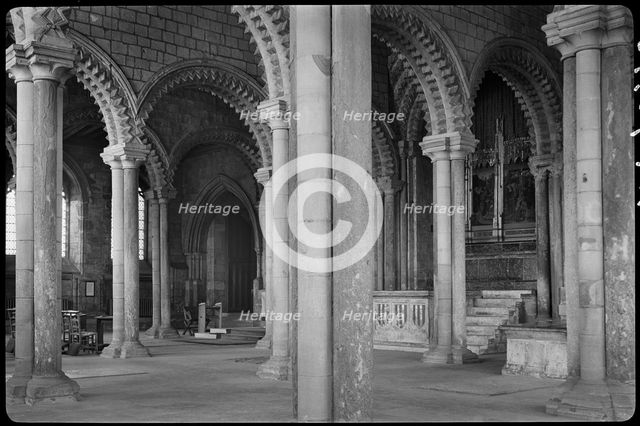 Durham Cathedral, Palace Green, Durham, 1942. Creator: George Bernard Wood.