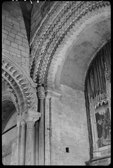Durham Cathedral, Palace Green, Durham, County Durham, 1942. Creator: George Bernard Wood