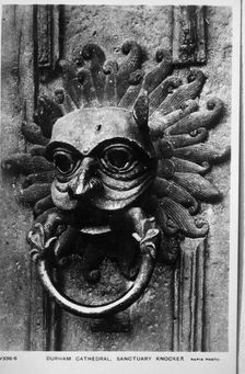 Durham Cathedral, Sanctuary Knocker. Creator: Unknown