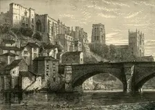 Durham from the River 1898. Creator: Unknown