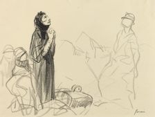 During the Armistice, c. 1914/1919. Creator: Jean Louis Forain
