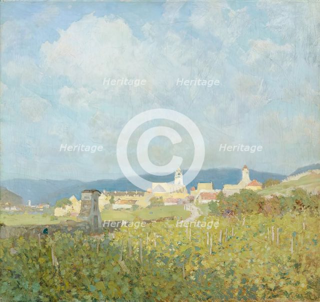 Dürnstein in the Wachau, 1930. Creator: Anton Hans Karlinsky.
