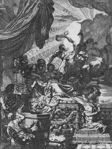 Dus deerlyk fneuvelde Kartagoos koningin… , 1668. Creator: Gerard de Lairesse