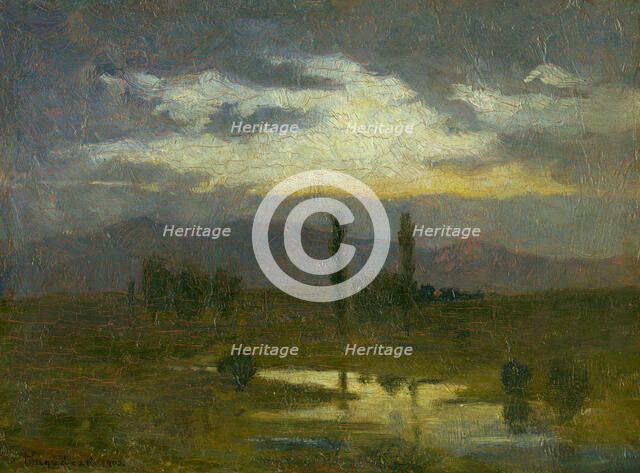 Dusk, 1903. Creator: Karol Pongrácz.